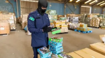 الجمارك السعودية تُحبط محاولة تهريب 29.1 كلغم من الكوكايين المخدر في ميناء جدة